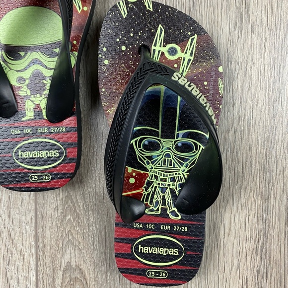 Havaianas Star Wars Flip Flop Size 10T | Stormtrooper Flip Flops Size 10T - Picture 11 of 15